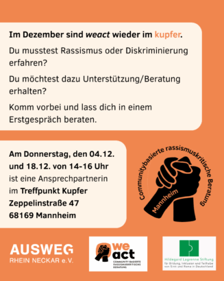 weact offene Sprechstunde