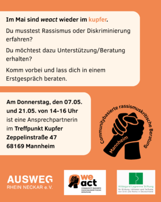 weact offene Sprechstunde