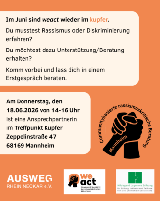 weact offene Sprechstunde