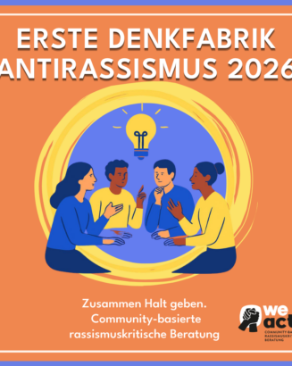 1. Denkfabrik Antirassismus
