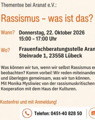 Thementee: Rassismus- was ist das?